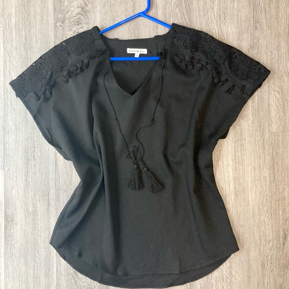 Black Women’s Dressy Top